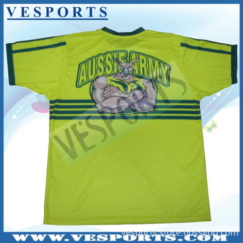 Sublimation Printing Mens Polyester T Shirts